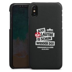 Leder Case schwarz