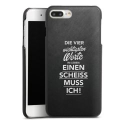 Leder Case schwarz