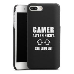 Leder Case schwarz