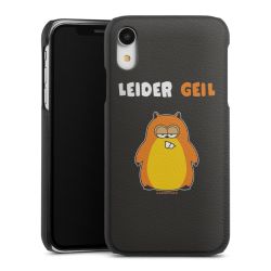 Leder Case schwarz