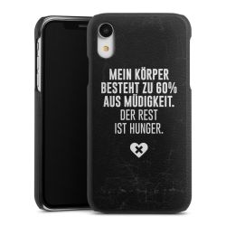 Leder Case schwarz