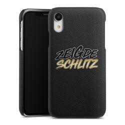 Leder Case schwarz