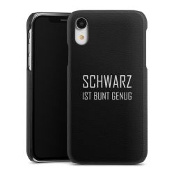 Leder Case schwarz