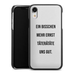 Leder Case schwarz