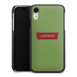 Leder Case schwarz