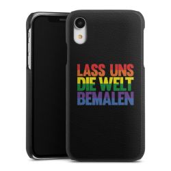 Leder Case schwarz