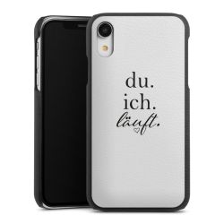 Leder Case schwarz