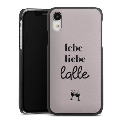 Leder Case schwarz