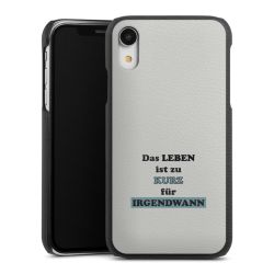 Leder Case schwarz