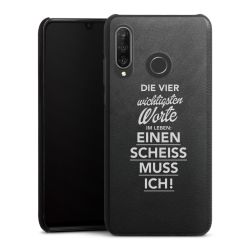 Leder Case schwarz