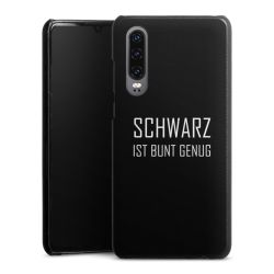 Leder Case schwarz