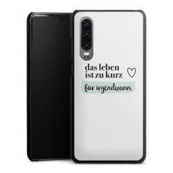 Leder Case schwarz