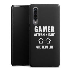 Leder Case schwarz