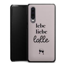 Leder Case schwarz