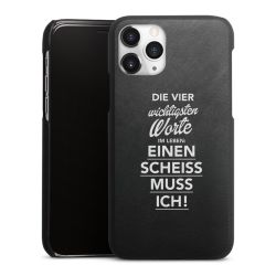 Leder Case schwarz