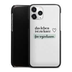 Leder Case schwarz