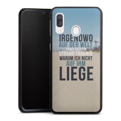 Leder Case schwarz