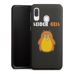 Leder Case schwarz