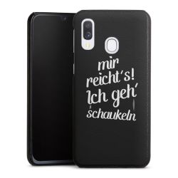 Leder Case schwarz