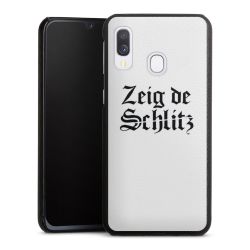 Leder Case schwarz