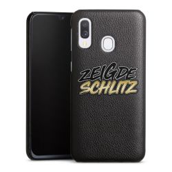 Leder Case schwarz