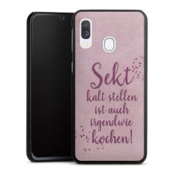 Leder Case schwarz