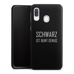 Leder Case schwarz