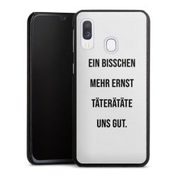 Leder Case schwarz