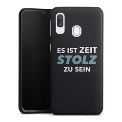 Leder Case schwarz