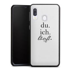 Leder Case schwarz