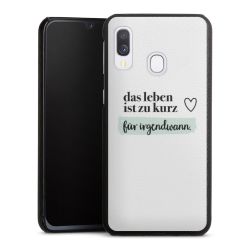 Leder Case schwarz