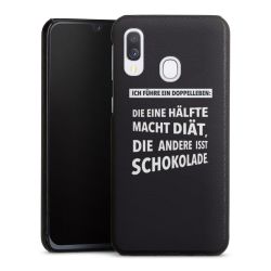 Leder Case schwarz