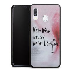 Leder Case schwarz