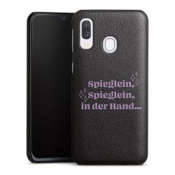 Leder Case schwarz