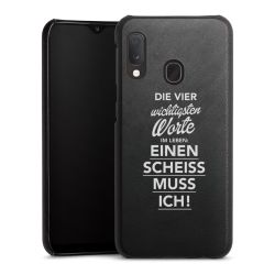 Leder Case schwarz