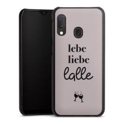 Leder Case schwarz