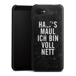 Leder Case schwarz