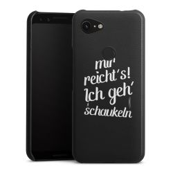 Leder Case schwarz