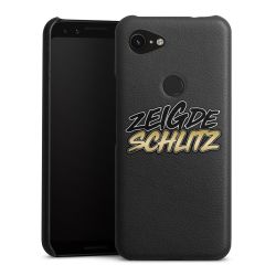 Leder Case schwarz