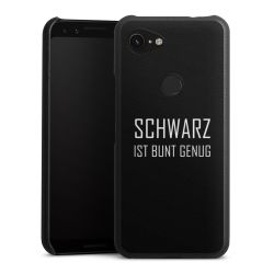 Leder Case schwarz