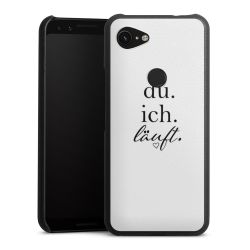 Leder Case schwarz