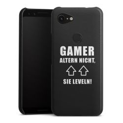 Leder Case schwarz