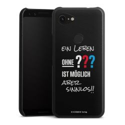 Leder Case schwarz