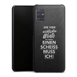 Leder Case schwarz