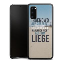 Leder Case schwarz