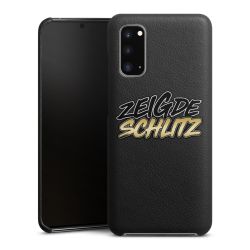 Leder Case schwarz