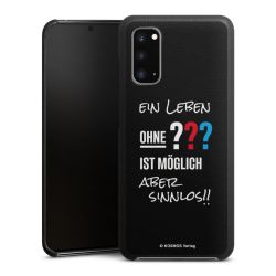 Leder Case schwarz