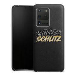 Leder Case schwarz