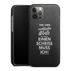 Leder Case schwarz