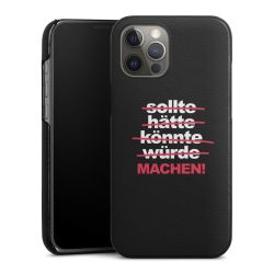 Leder Case schwarz